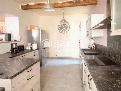   Maison de ville 137 m² 3 chb avec potentiel & cour Maison - 5 pièce(s) - 137 m²