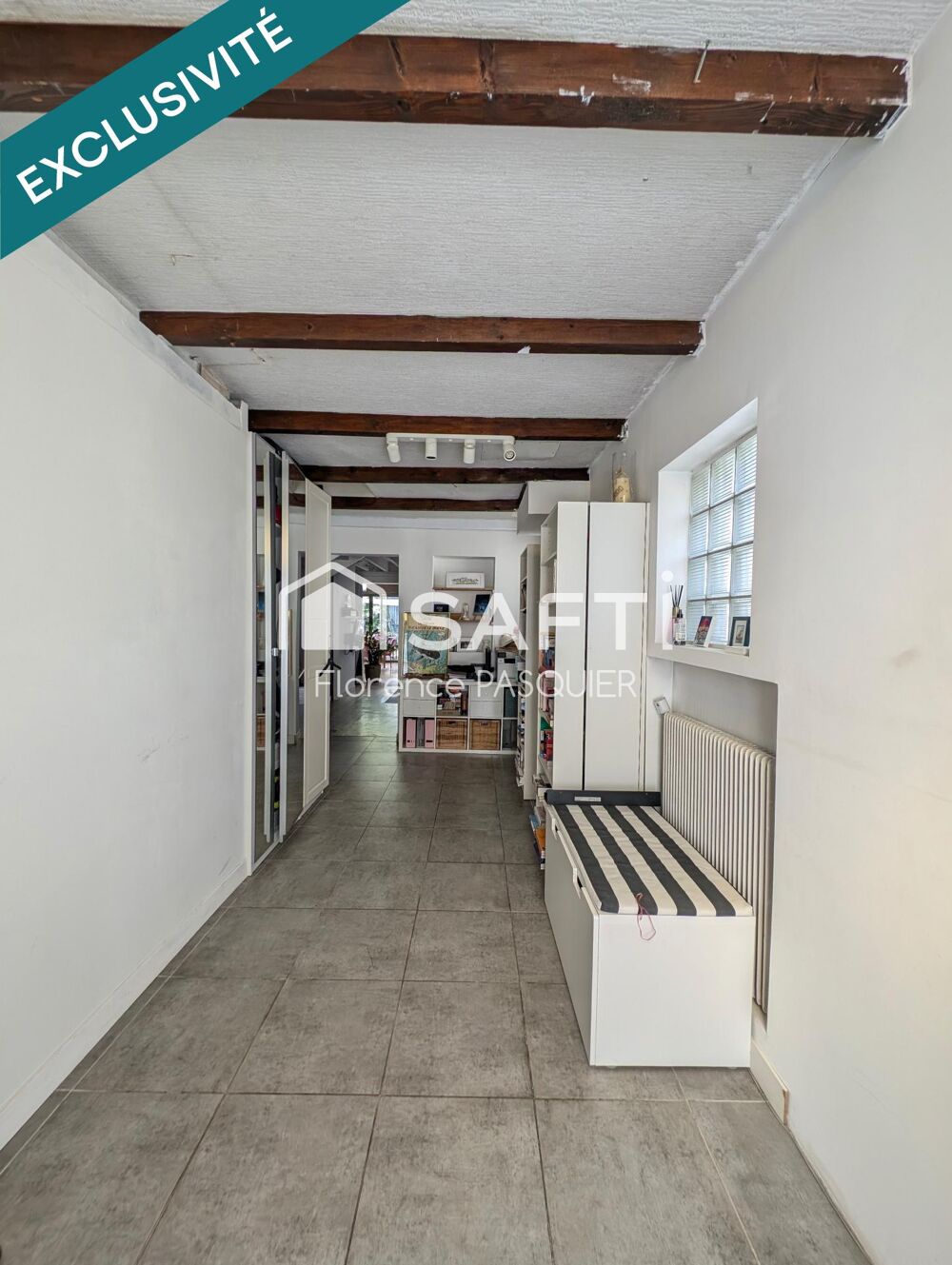 Saint-Augustin / Mondésir, échoppe avec extensions, jardin, garage.
