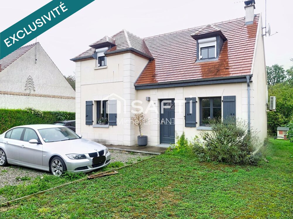 88 m² habitables, 4 chambres, un jardin clos et arboré, un garage et même des arbres fruitiers !
