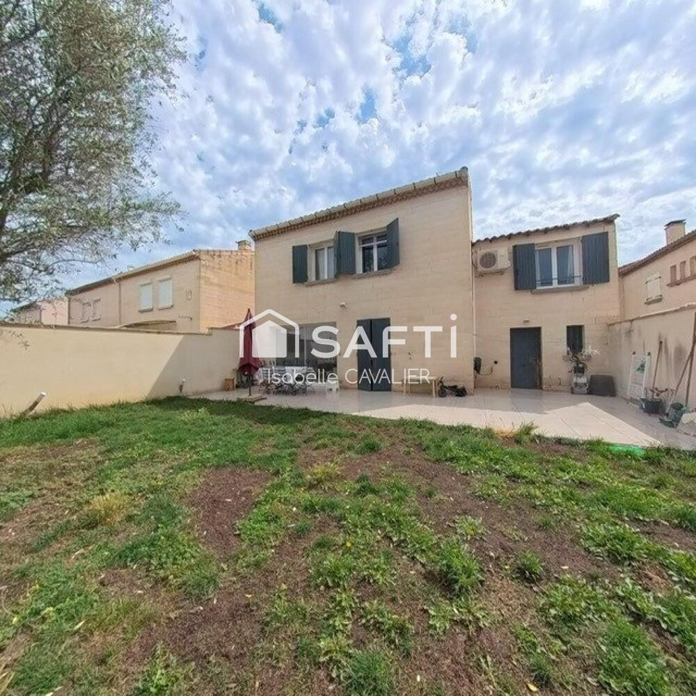 Vente Maison MONTFAVET – Maison 102 m² – 4 chambres – Jardin – Garage Avignon
