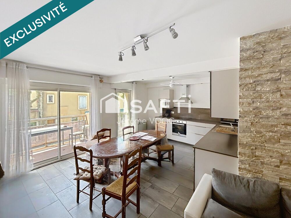MANOSQUE  SUPERBE APPARTEMENT DE 95 m² , 3 CHAMBRES, EN PLEIN COEUR DE VILLE