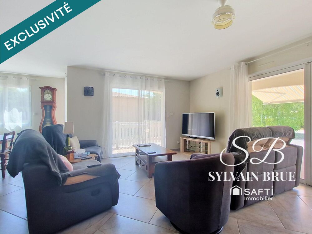 Villa familiale 161 m², vie de plain-pied et sous-sol exceptionnel de 150 m²
