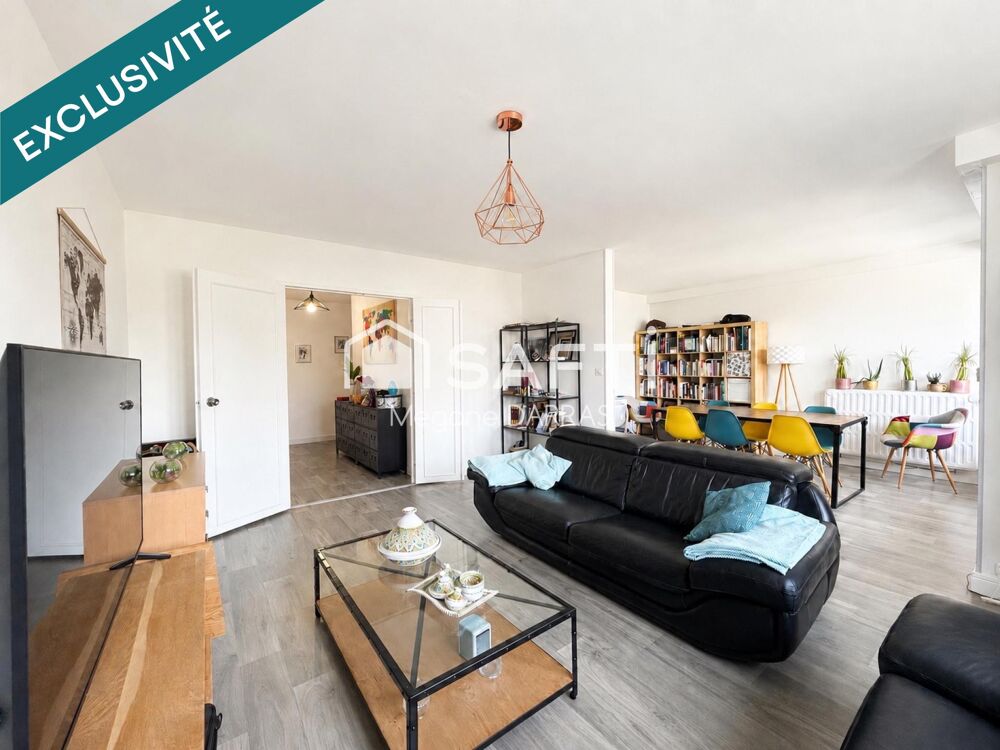 Appartement T5 110m2 - Reims - exterieurs - box - cave