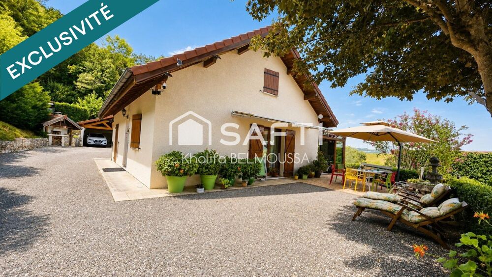 CONZIEU (01300)  Maison de 100 m² sur un terrain de 5 000 m²
