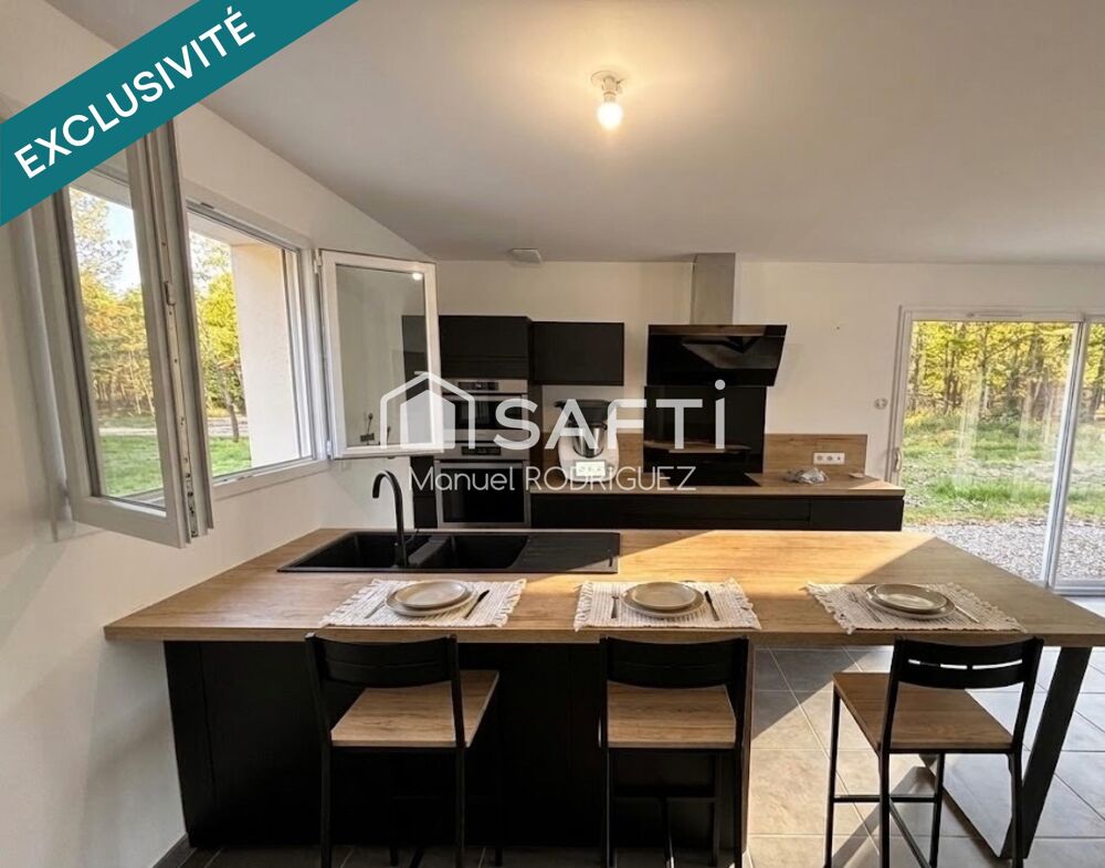 Maison moderne au coeur de la forêt des Landes