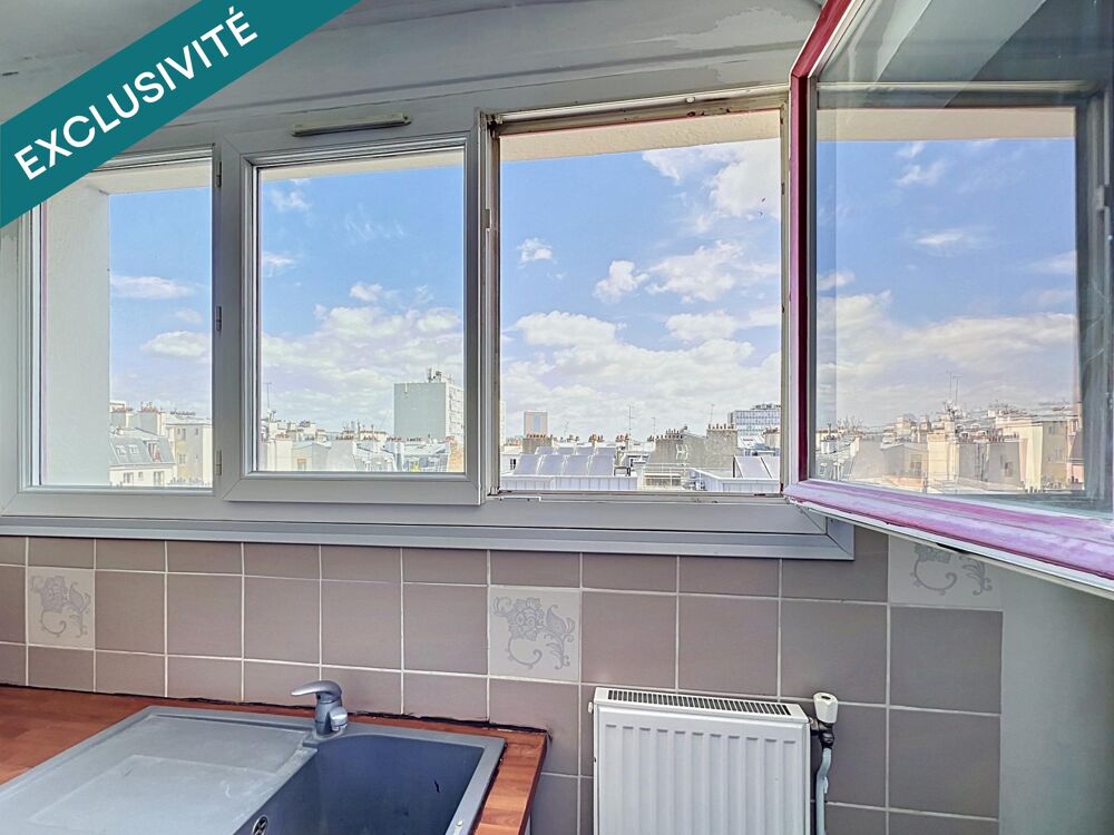 Vente Appartement Appartement familial 3 chambres, étage élevé Paris 19
