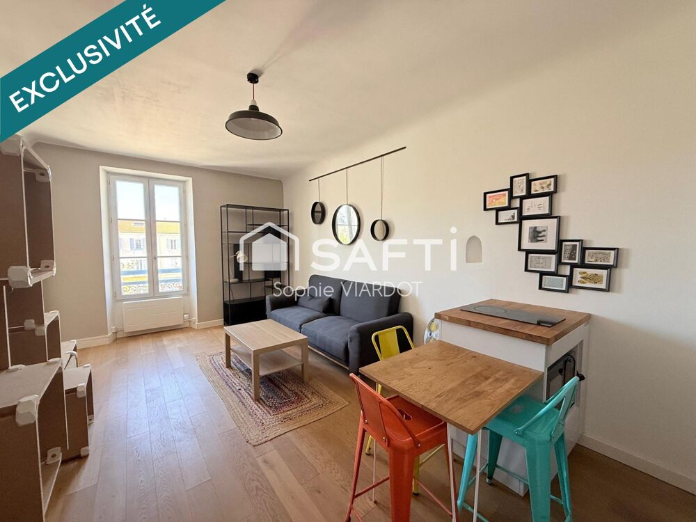 Charmant 2 pièces de 28 m² au coeur de Carqueiranne  Idéal investissement ou premier achat
