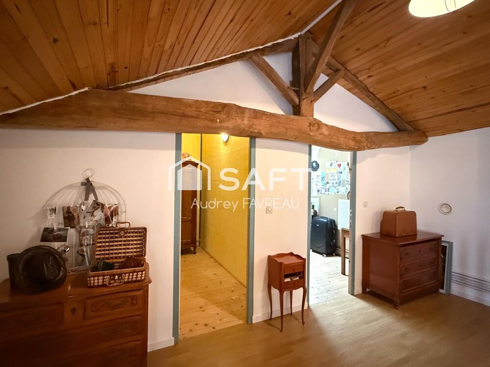 Vente Maison Authentique fermette en pierre, beaux volumes Thenezay
