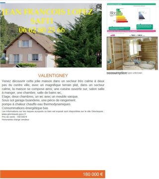  Maison  vendre 5 pices 110 m