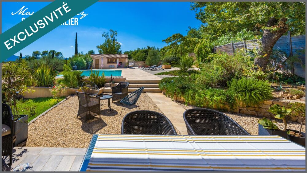 Vente Maison Propriété parfaitement entretenue - maison de plain-pied (construction 2020) d'environ 110 m2 - 3 chambres dont une suite parent Forcalqueiret