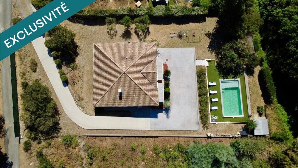 Vente Maison Magnifique Villa de plain pied 4 chambres avec piscine au calme à St Nazaire de Ladarez Saint-nazaire-de-ladarez