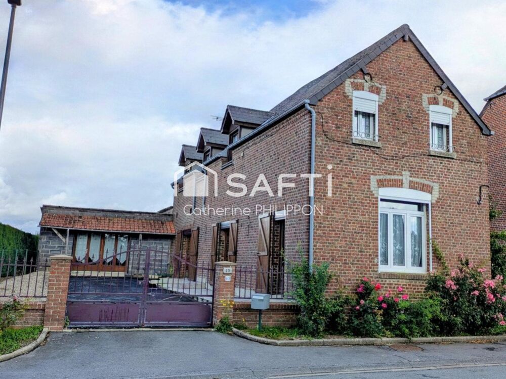Vente Maison Belle longère avesnoise de 141 m2 située à Bousies Bousies