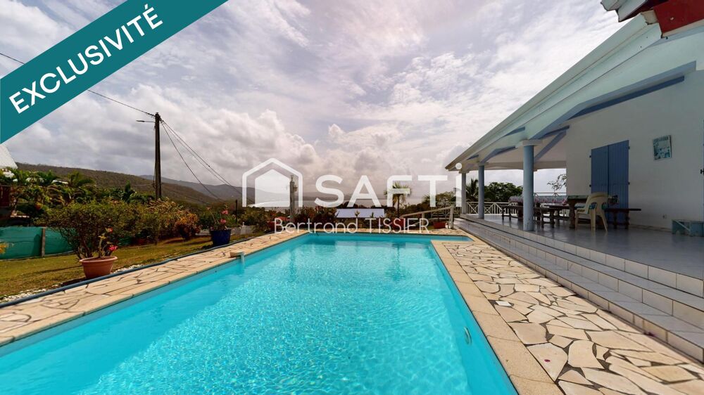Vue mer 180° exceptionnelle, 4 chambres + T2, piscine