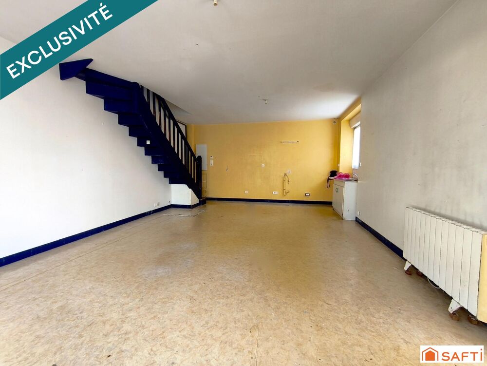 Maison de ville avec 3 chambres, commodités à pied