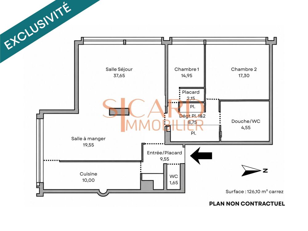 à vendre  Appartement Paris 15
