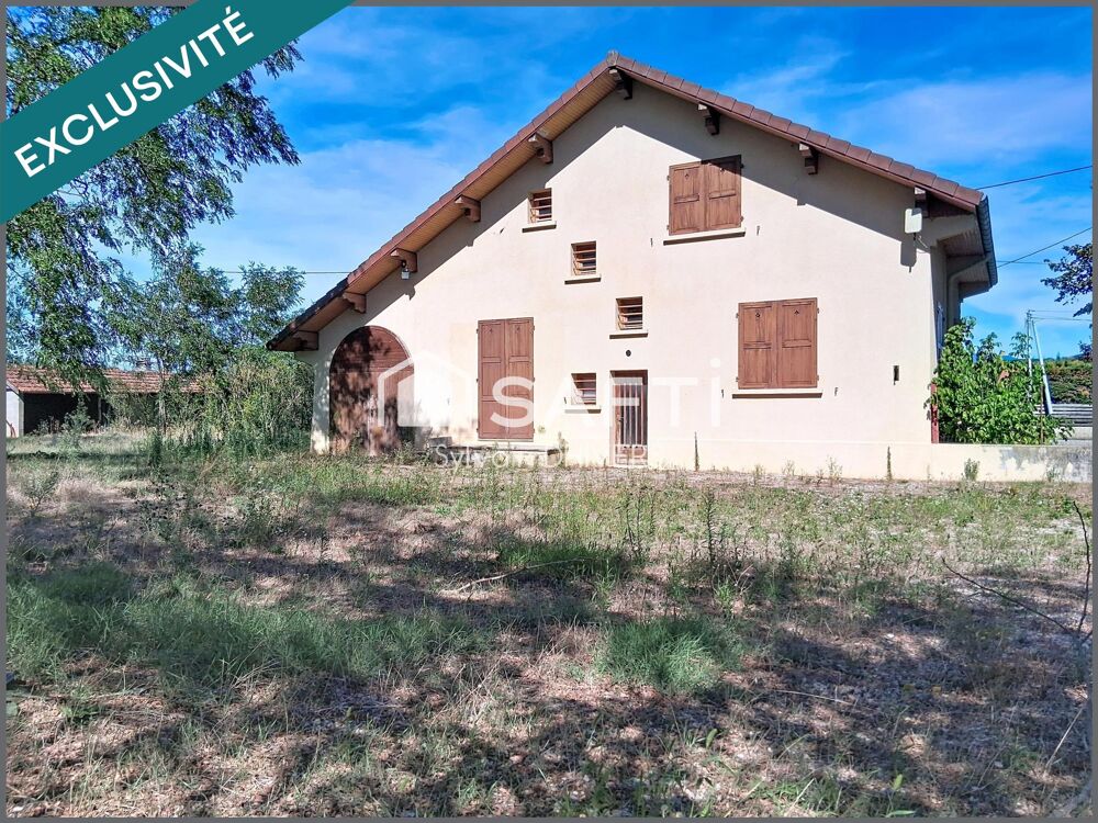 Maison à rénover + T2 loué  Arandon-Passins