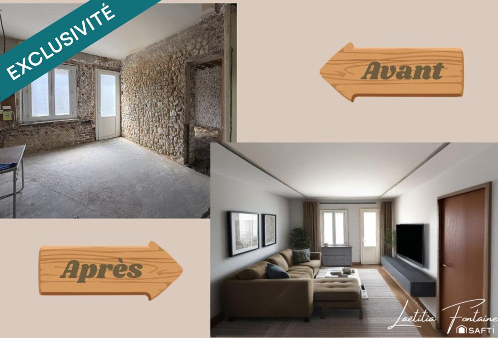 Une véritable opportunité de rénovation à Fécamp !