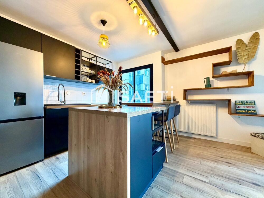 Vente Appartement Nantes CANCLAUX, T3 2ch, balcon, box 2 VL, cave Nantes