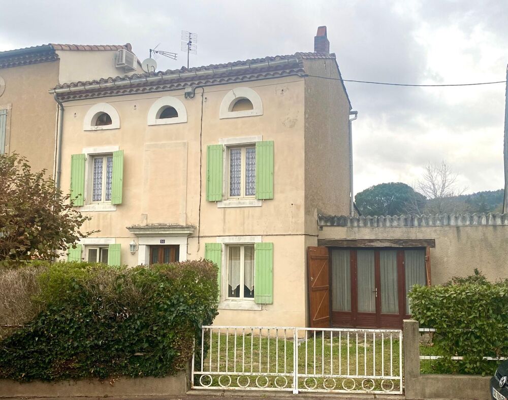 Maison de village avec jardin attenant
