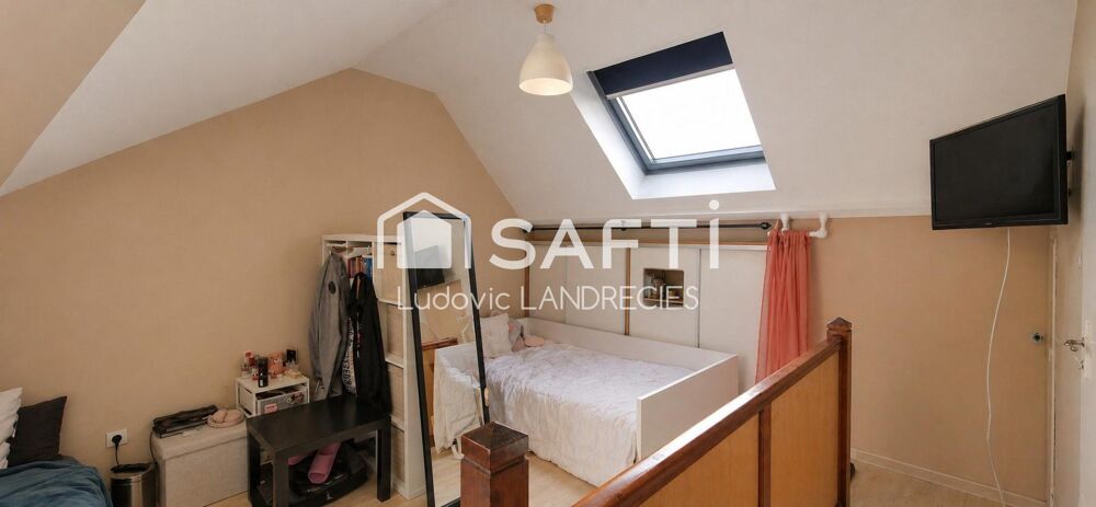 Vente Maison Maison 2 chambres 1 bureau jardin 450m2 située a Condette Condette