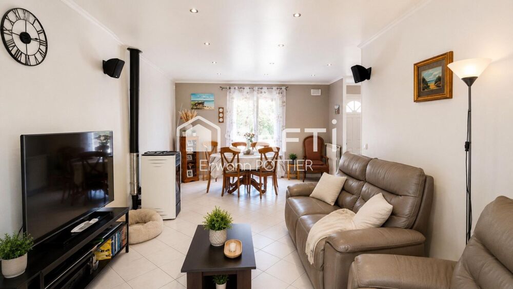 Vente Maison Pavillon de plain-pied avec véranda et vue dégagée sur la vallée de l'Yonne Étigny