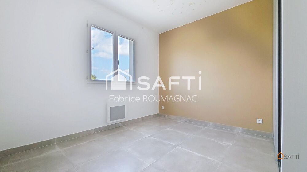 Vente Maison Villa de 93 m² avec trois chambres et piscine. Nissan-lez-enserune