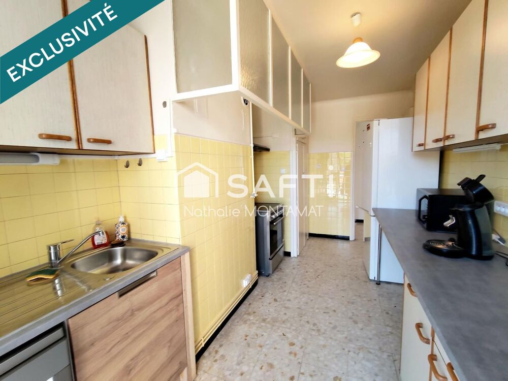 5eme étage,T3 de 79m2, Cave, Parking en sous-sol