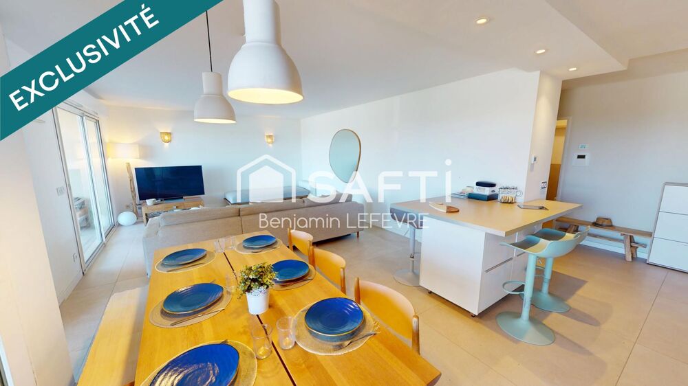 Vente Appartement T5 DE 112M2 EN RDJ PREMIÈRE LIGNE AVEC TERRASSES (123 m² & 25 m²) Marseille 8