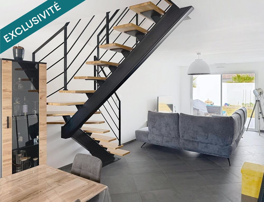 Maison contemporaine, éco-performante et lumineuse