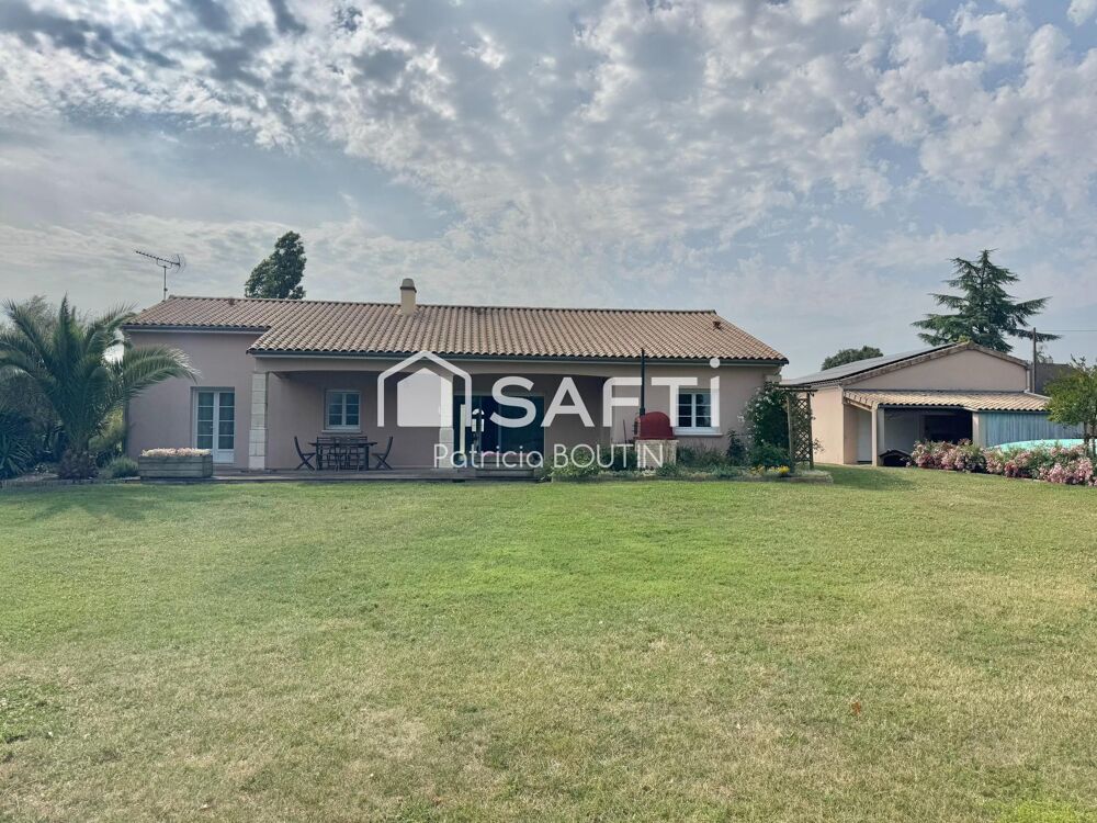 Vente Maison PAVILLON PLAIN PIED 4 CHAMBRES ET DEUX GARAGES A 20 MINUTES DE NIORT ! Faye-sur-ardin