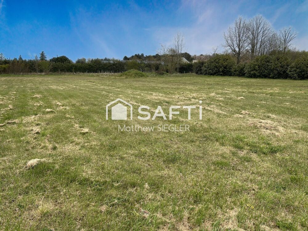 Vente Terrain Terrain à bâtir de 2 021 m² situé à Gizeux, dans un environnement calme et verdoyant, idéal pour concrétiser votre projet de mai Gizeux
