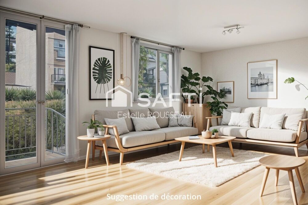 Vente Appartement T2/T3 avec jardin proche commerces et écoles Saint-maur-des-fosses