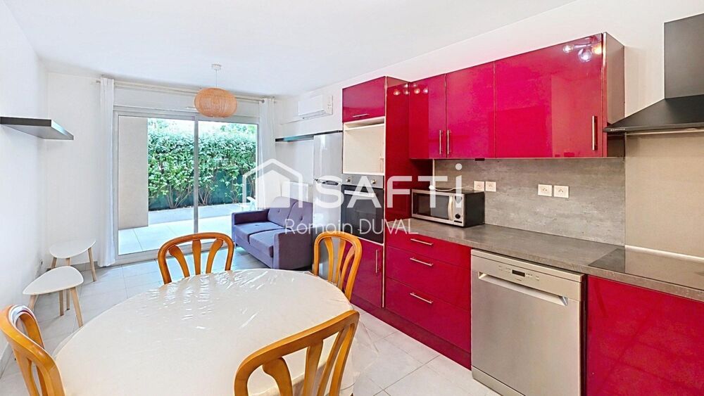 Bel appartement T2 rez de jardin proche plages