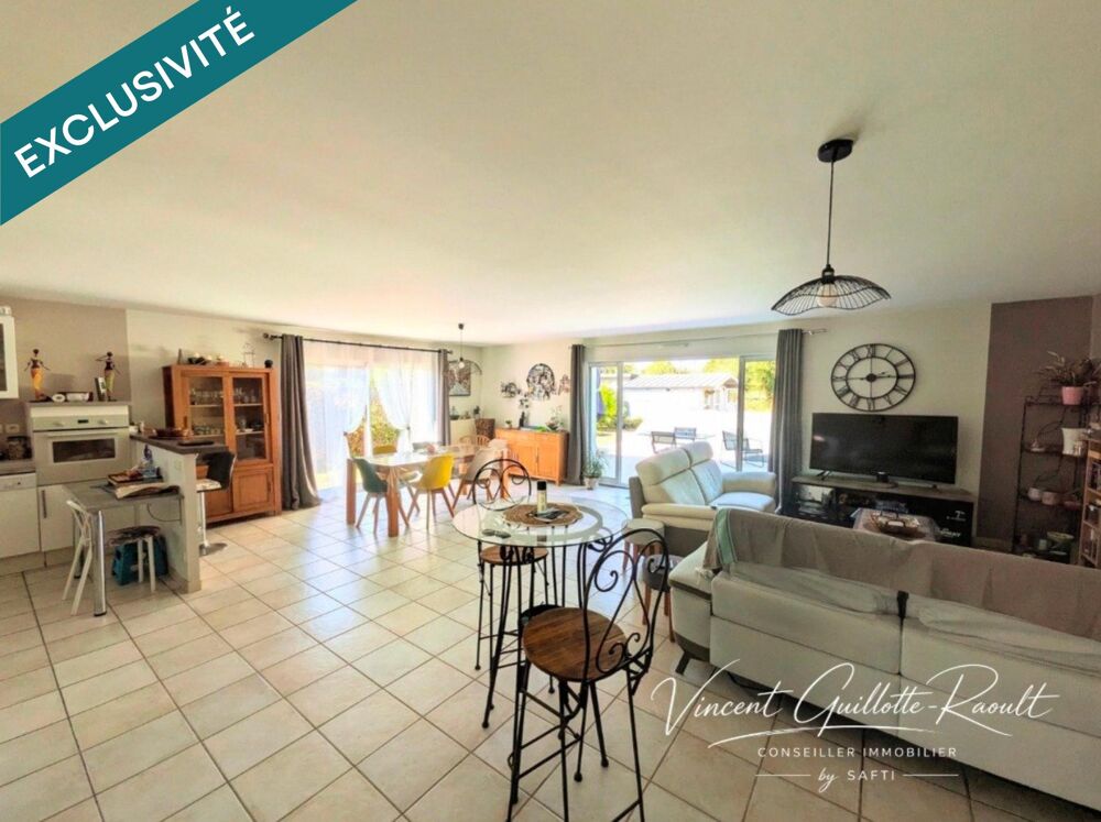 Vente Maison SAINTE-PAZANNE – MAISON FAMILIALE – 152 M² – 4 CHAMBRES – PISCINE – TERRAIN 1 000 M² Sainte-pazanne