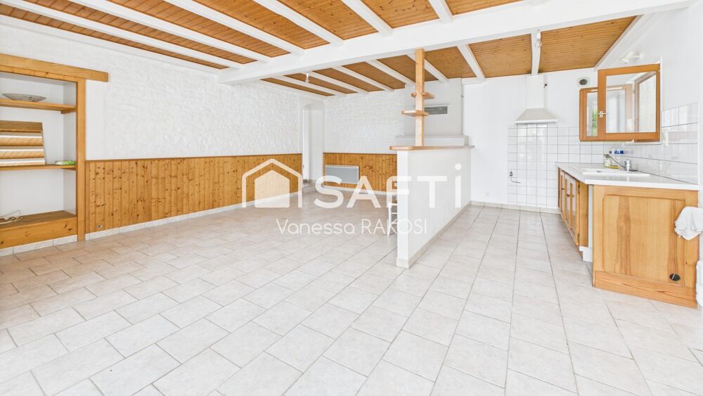 PLAIN-PIED, 3 CHAMBRES +JARDIN + DÉPENDANCES