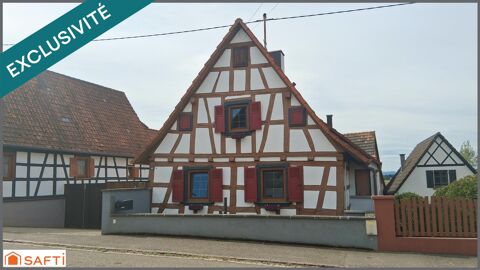   Maison alsacienne rénovée + dépendance + jardin Maison - 5 pièce(s) - 125 m²