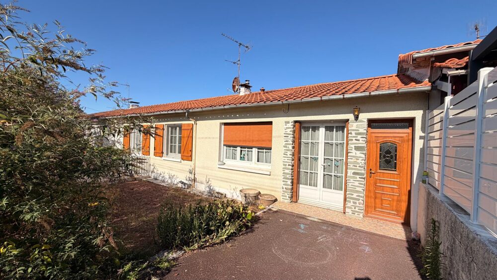 Pavillon de plain pied, 3 chambres, jardin et sous sol