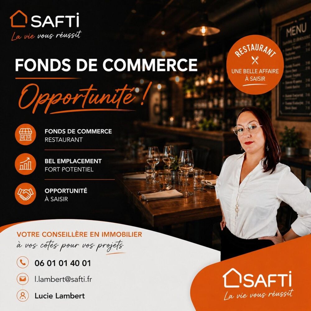  À CÉDER - Fonds de commerce de restauration - Secteur (63) 