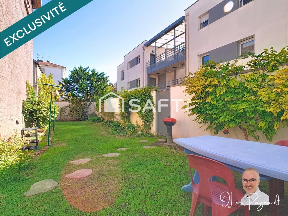 Atypique et rare : T3 en maison avec jardin privatif !