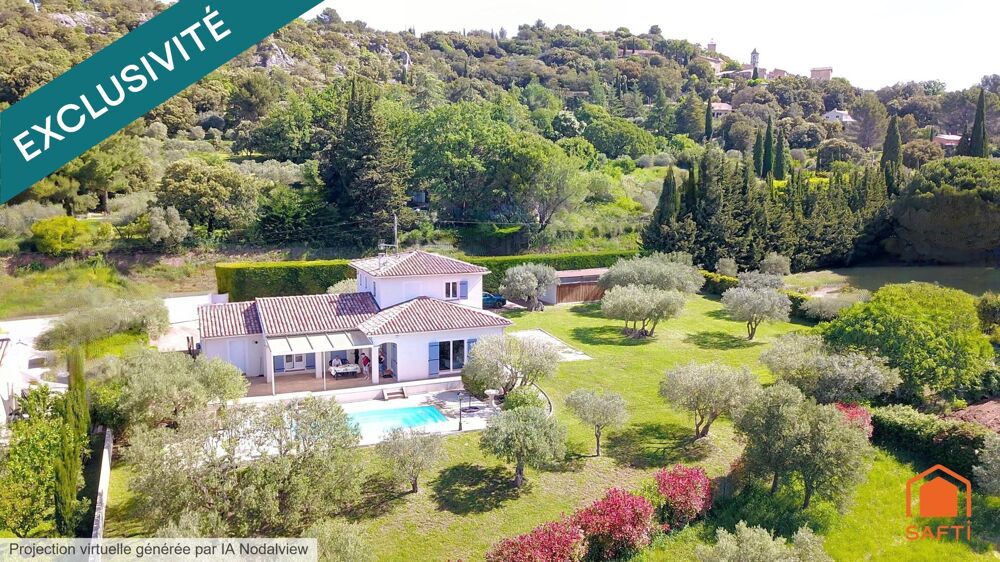 Vente Maison Villa de 140m² sur 2114m² de terrain clos avec piscine et vue panoramique Moissac-bellevue