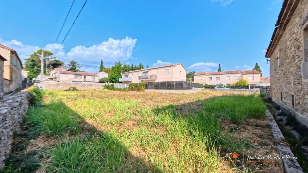 Vente Terrain Terrain à bâtir 828 m² - cœur du village de Brignon (30) - constructible & piscinable Brignon