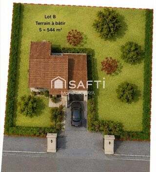  Terrain à vendre 544 m²