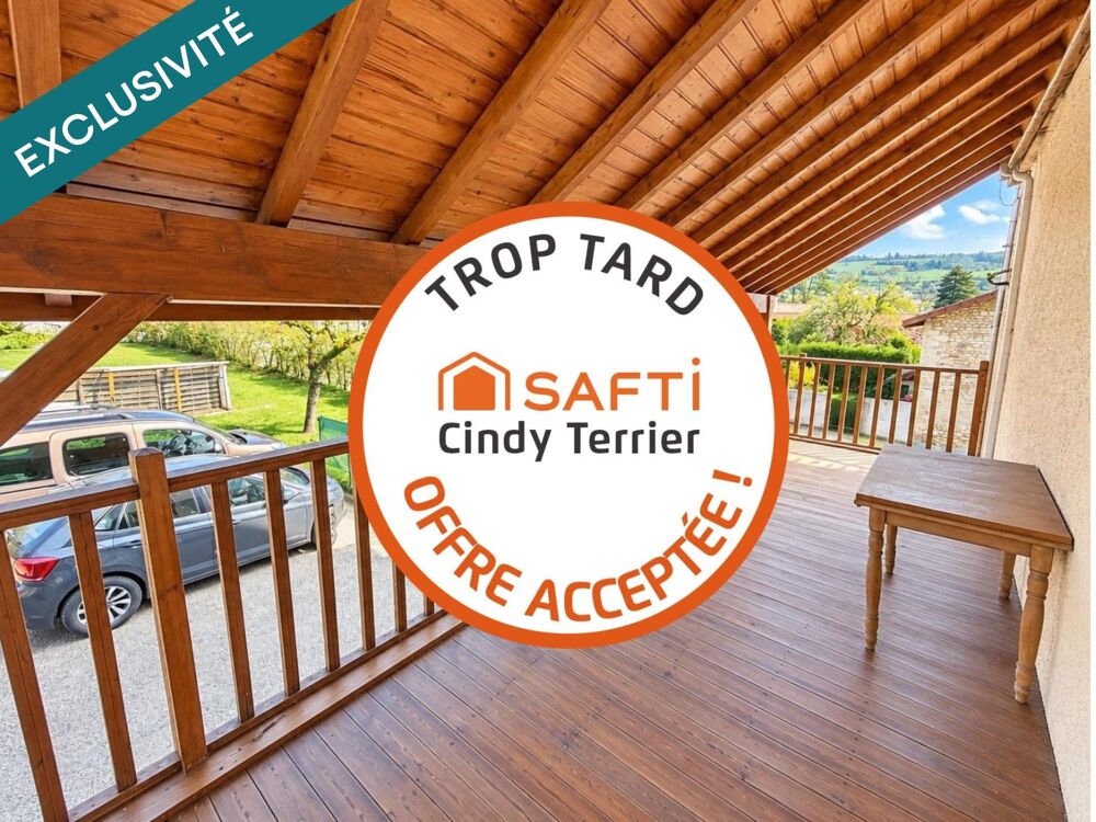 Vente Appartement Appartement – 1er étage – Terrasse – Parking – Paladru Villages du lac de paladru