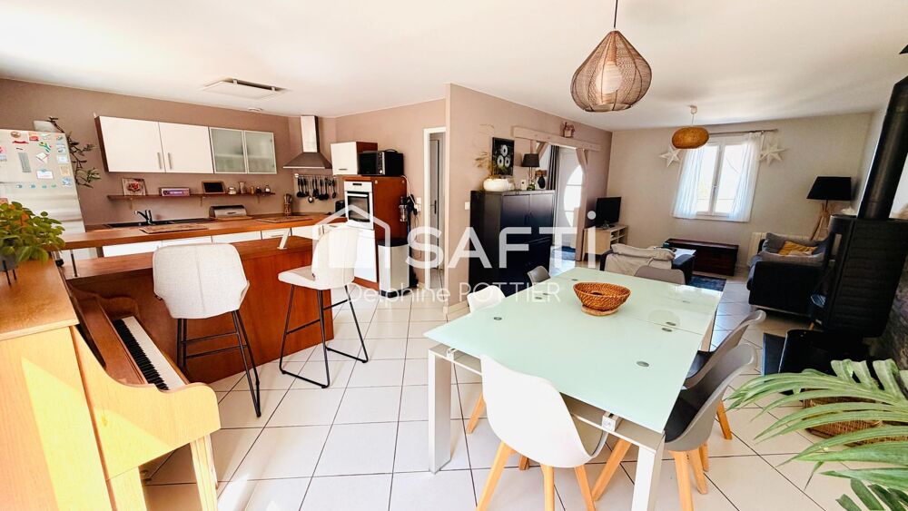 Maison 130m2, 5 chambres, garage A LOUER meublé