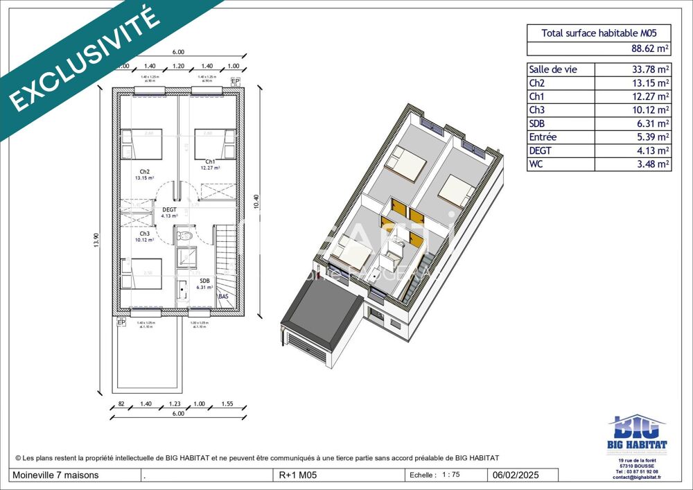 NOUVEAU PROGRAMME NEUF, maison mitoyenne