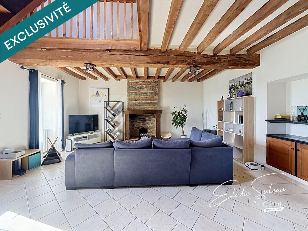 Vente Maison Longère 9min Vern d'Anjou 183m2 4 chambres Erdre-en-anjou