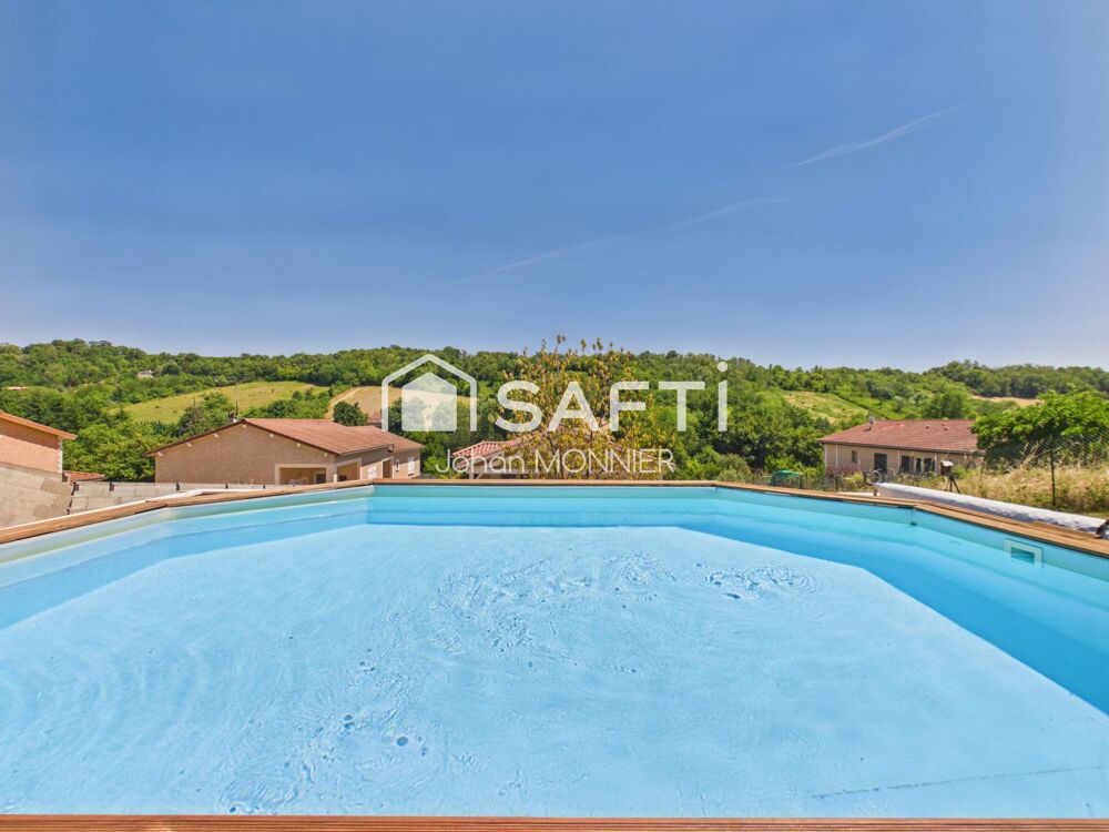 Maison familiale avec terrain et piscine