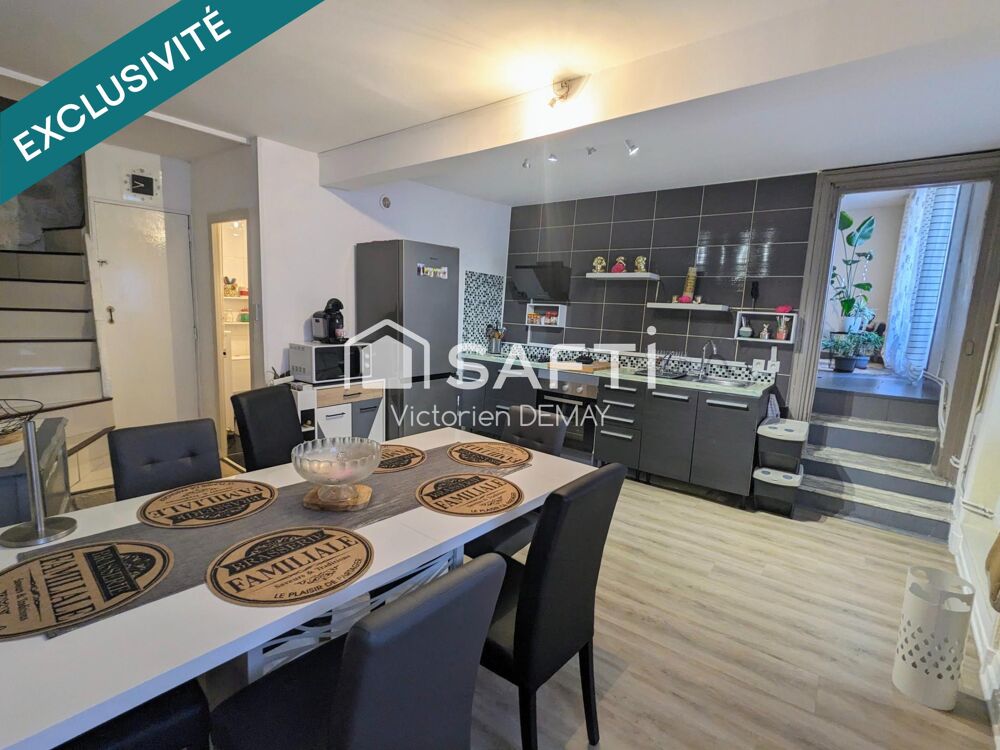 Vente Maison Maison en pierre 80 m², 2 ch., jardin + garage Thizy-les-bourgs