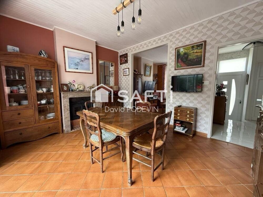 Maison familiale 115m2 4 chambres beau jardin