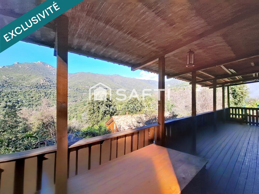 Vente Maison Grand Chalet Ossature Bois 97m² Basse Consommation Sari-d'orcino